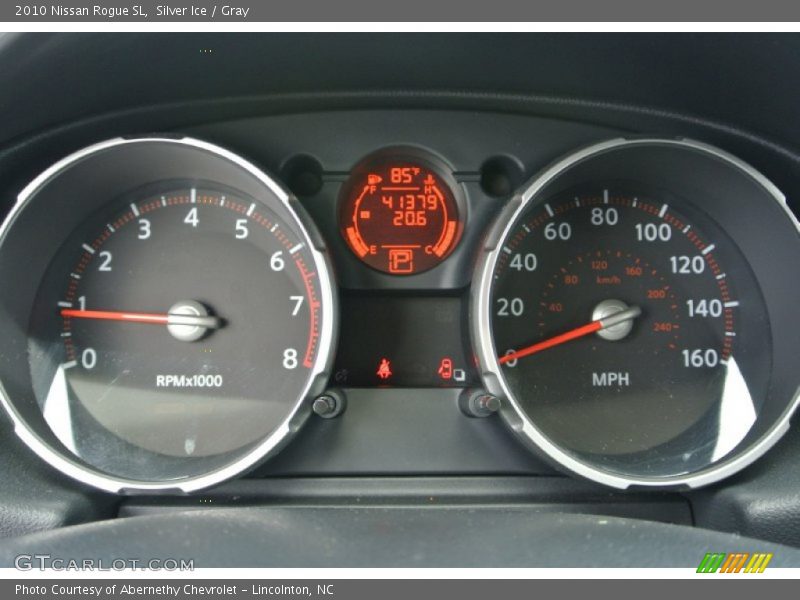 Silver Ice / Gray 2010 Nissan Rogue SL