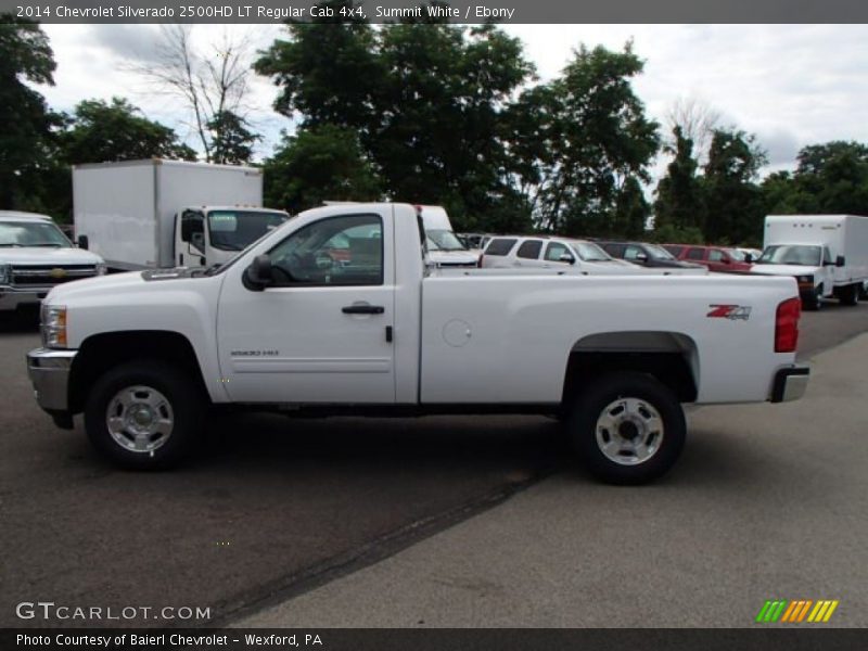 Summit White / Ebony 2014 Chevrolet Silverado 2500HD LT Regular Cab 4x4