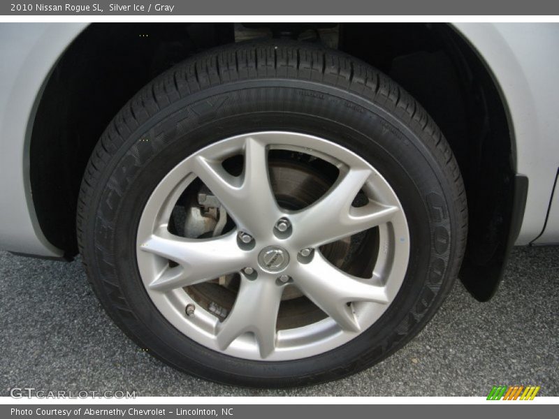 Silver Ice / Gray 2010 Nissan Rogue SL
