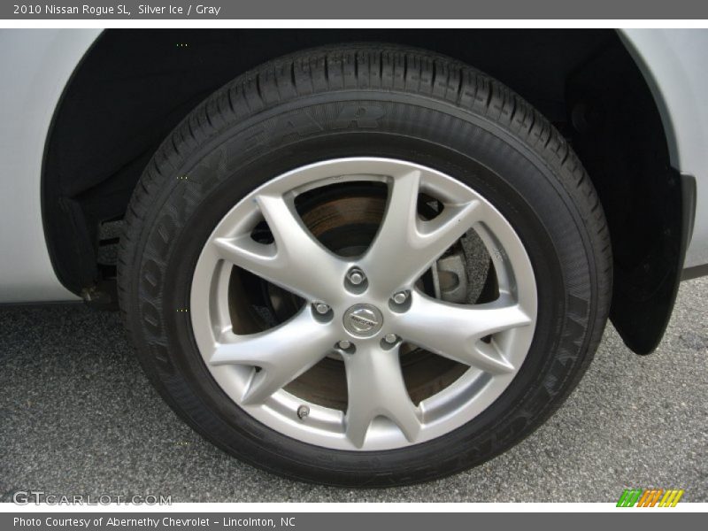 Silver Ice / Gray 2010 Nissan Rogue SL
