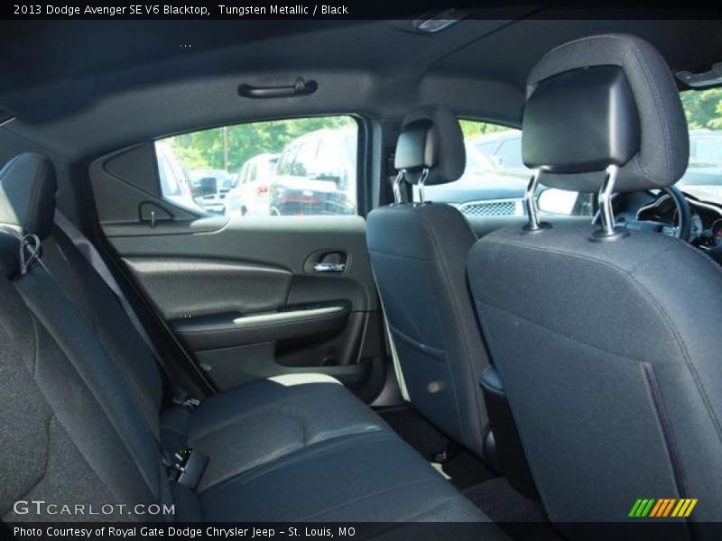 Tungsten Metallic / Black 2013 Dodge Avenger SE V6 Blacktop