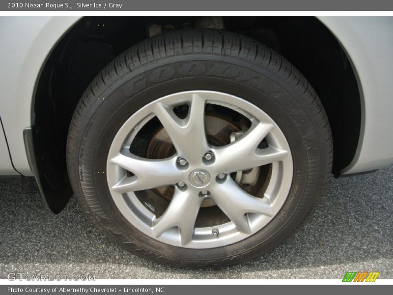 Silver Ice / Gray 2010 Nissan Rogue SL