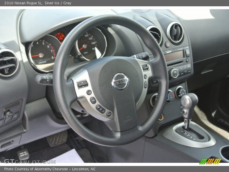 Silver Ice / Gray 2010 Nissan Rogue SL