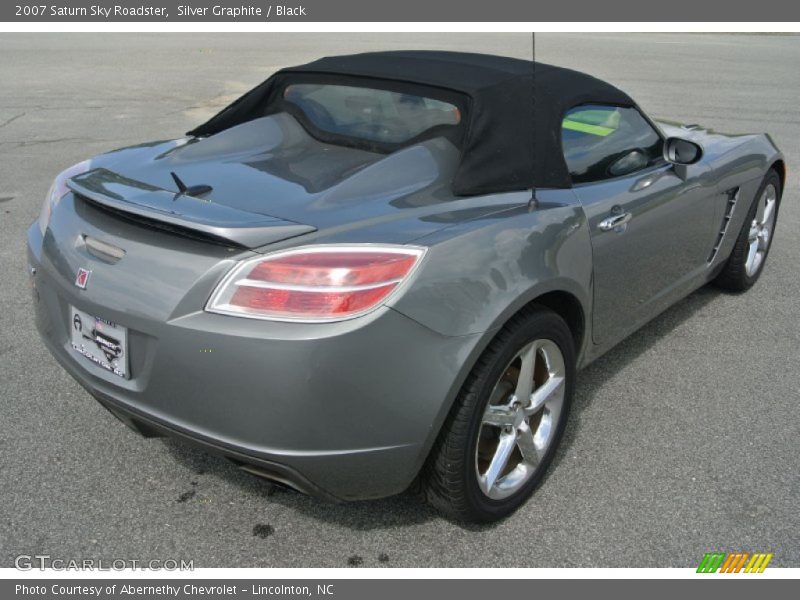 Silver Graphite / Black 2007 Saturn Sky Roadster