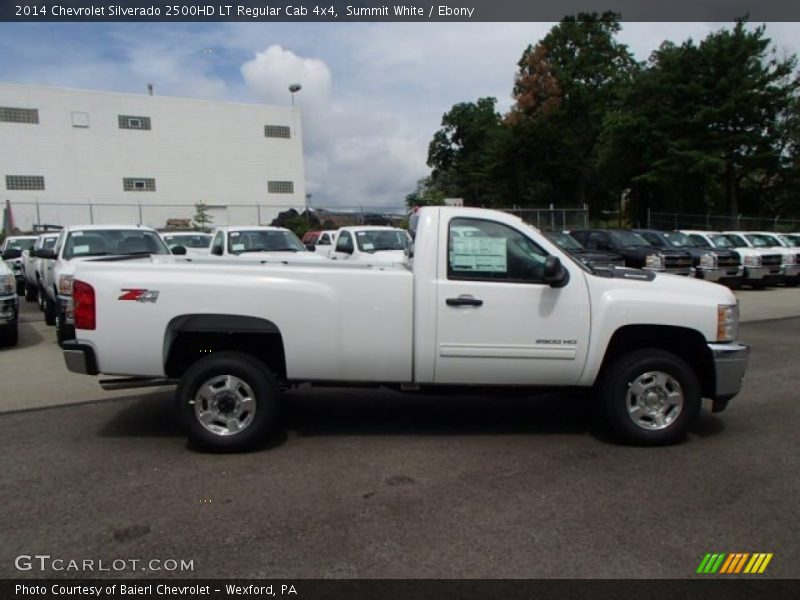 Summit White / Ebony 2014 Chevrolet Silverado 2500HD LT Regular Cab 4x4