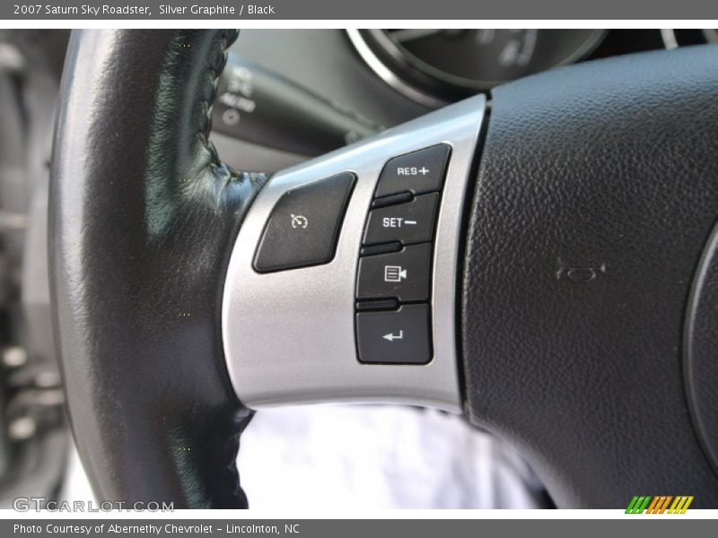 Controls of 2007 Sky Roadster