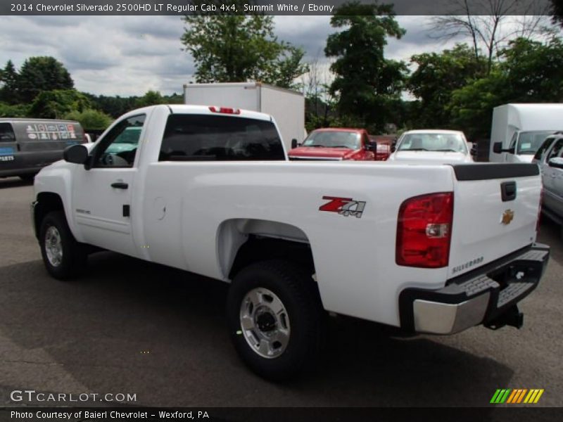 Summit White / Ebony 2014 Chevrolet Silverado 2500HD LT Regular Cab 4x4