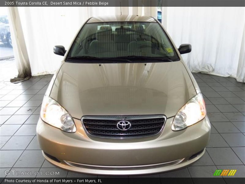 Desert Sand Mica / Pebble Beige 2005 Toyota Corolla CE