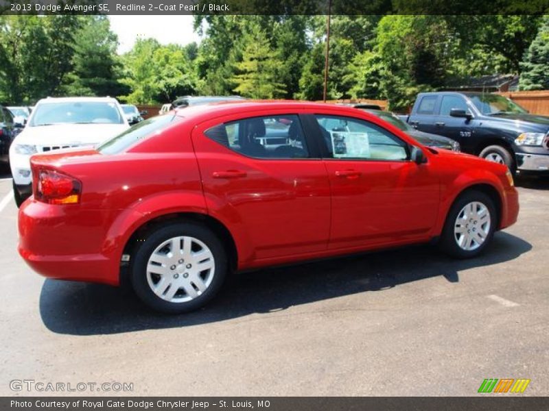 Redline 2-Coat Pearl / Black 2013 Dodge Avenger SE