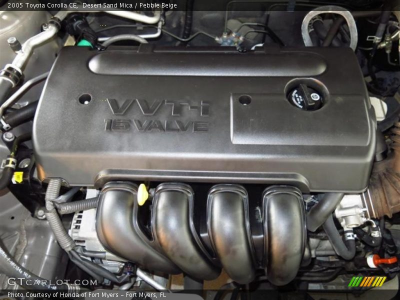 Desert Sand Mica / Pebble Beige 2005 Toyota Corolla CE