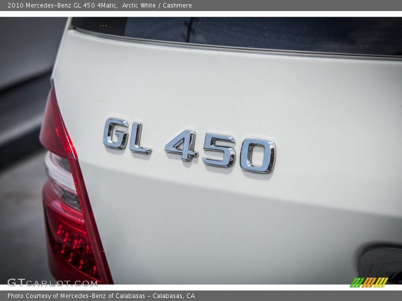 Arctic White / Cashmere 2010 Mercedes-Benz GL 450 4Matic