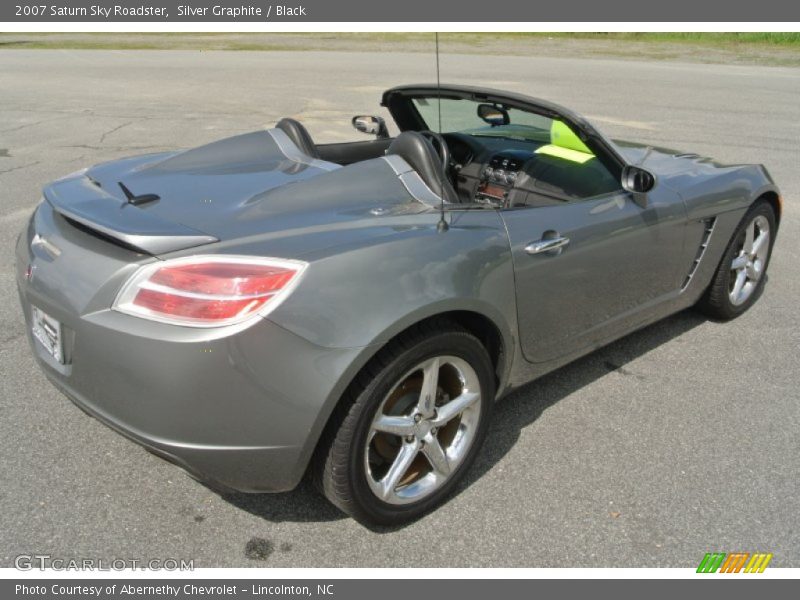 Silver Graphite / Black 2007 Saturn Sky Roadster