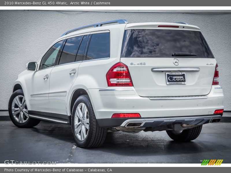 Arctic White / Cashmere 2010 Mercedes-Benz GL 450 4Matic