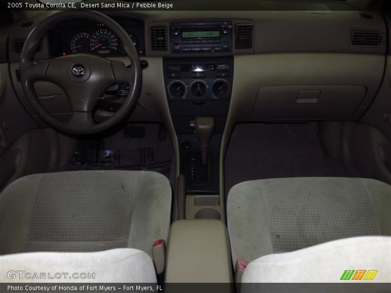Desert Sand Mica / Pebble Beige 2005 Toyota Corolla CE
