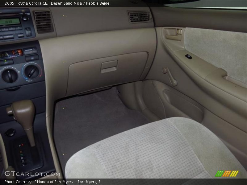 Desert Sand Mica / Pebble Beige 2005 Toyota Corolla CE