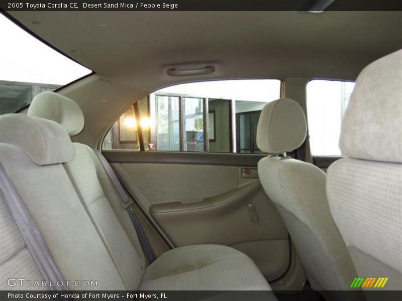 Desert Sand Mica / Pebble Beige 2005 Toyota Corolla CE