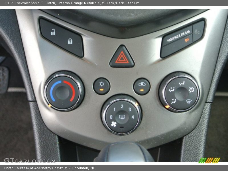 Controls of 2012 Sonic LT Hatch