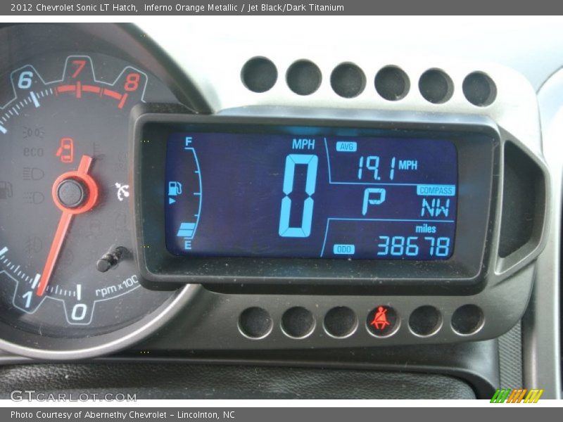  2012 Sonic LT Hatch LT Hatch Gauges