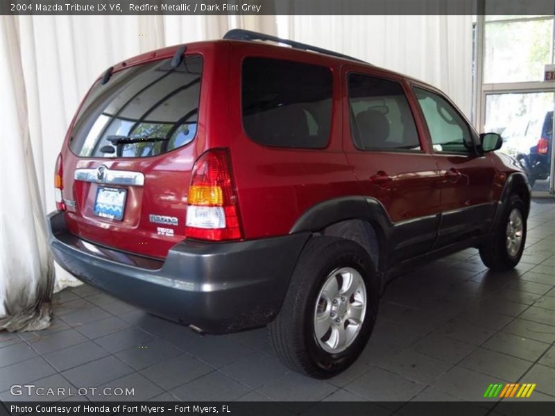 Redfire Metallic / Dark Flint Grey 2004 Mazda Tribute LX V6