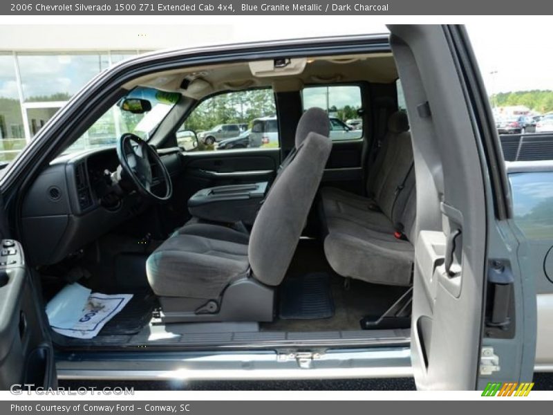 Blue Granite Metallic / Dark Charcoal 2006 Chevrolet Silverado 1500 Z71 Extended Cab 4x4