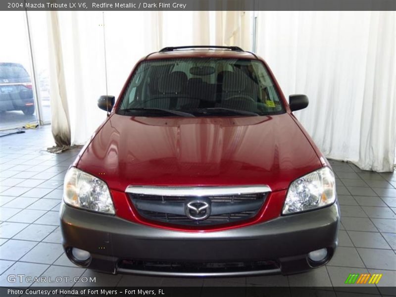 Redfire Metallic / Dark Flint Grey 2004 Mazda Tribute LX V6
