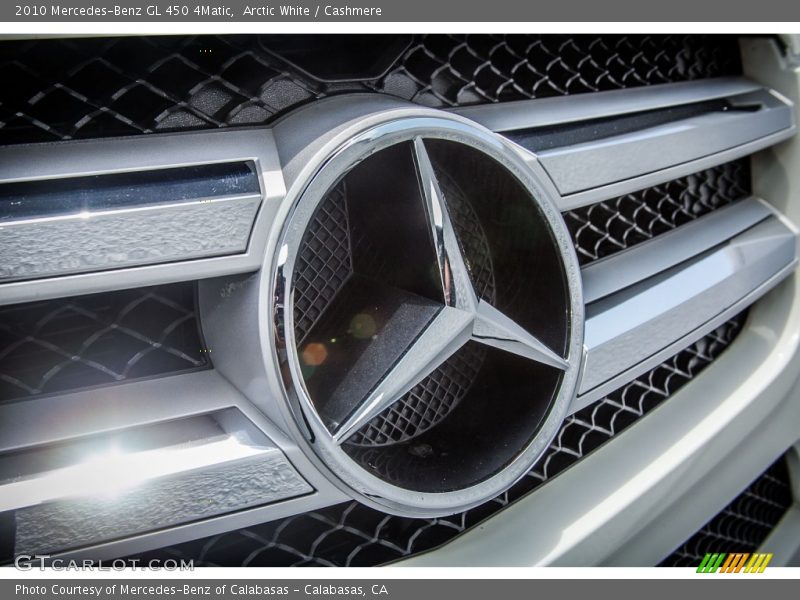 Arctic White / Cashmere 2010 Mercedes-Benz GL 450 4Matic