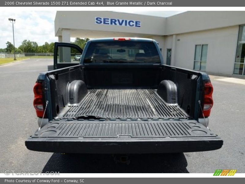 Blue Granite Metallic / Dark Charcoal 2006 Chevrolet Silverado 1500 Z71 Extended Cab 4x4