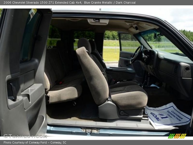 Blue Granite Metallic / Dark Charcoal 2006 Chevrolet Silverado 1500 Z71 Extended Cab 4x4