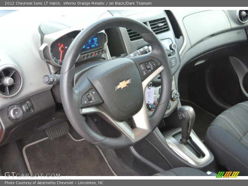 Dashboard of 2012 Sonic LT Hatch