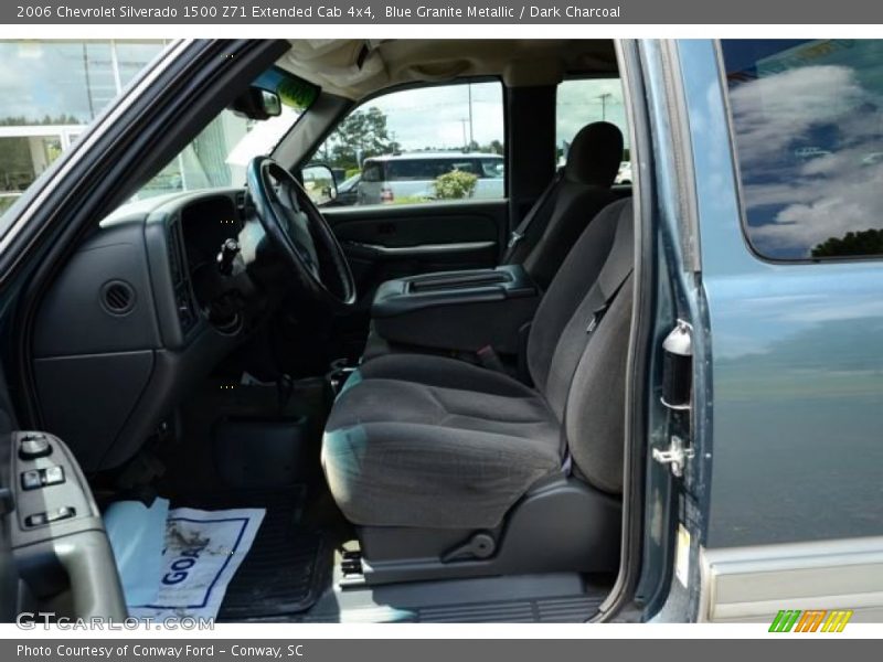 Blue Granite Metallic / Dark Charcoal 2006 Chevrolet Silverado 1500 Z71 Extended Cab 4x4