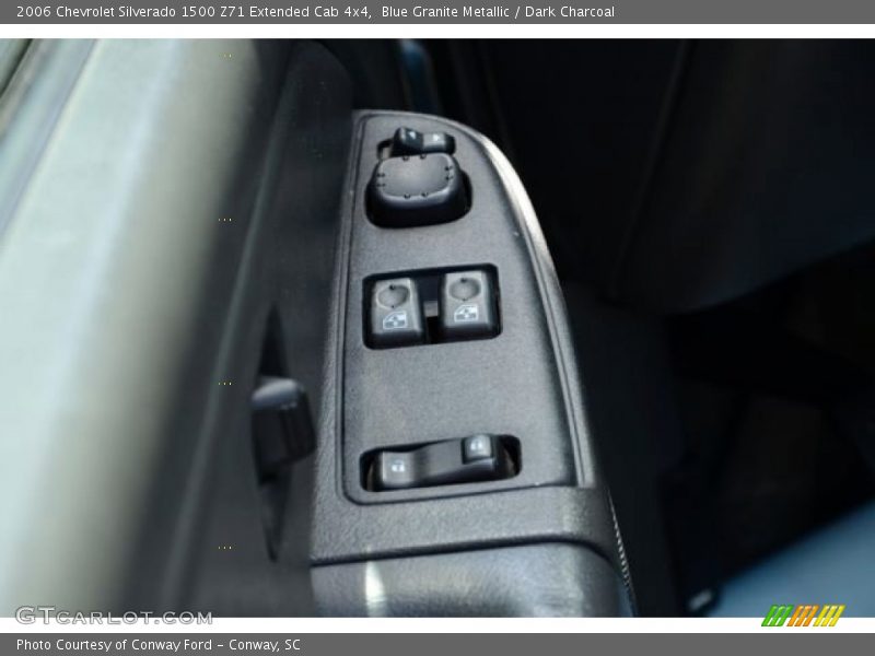 Blue Granite Metallic / Dark Charcoal 2006 Chevrolet Silverado 1500 Z71 Extended Cab 4x4