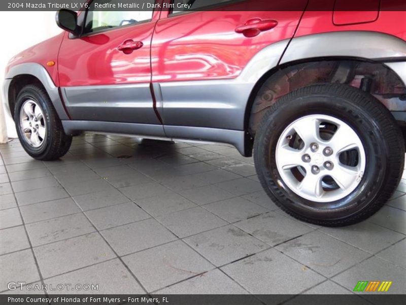 Redfire Metallic / Dark Flint Grey 2004 Mazda Tribute LX V6