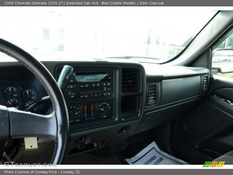 Blue Granite Metallic / Dark Charcoal 2006 Chevrolet Silverado 1500 Z71 Extended Cab 4x4