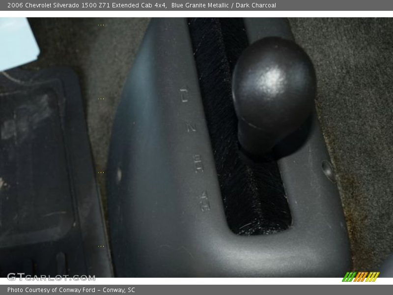 Blue Granite Metallic / Dark Charcoal 2006 Chevrolet Silverado 1500 Z71 Extended Cab 4x4
