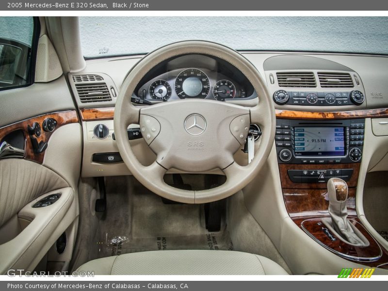 Black / Stone 2005 Mercedes-Benz E 320 Sedan