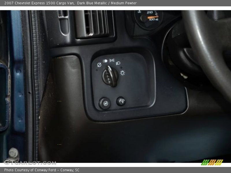 Dark Blue Metallic / Medium Pewter 2007 Chevrolet Express 1500 Cargo Van