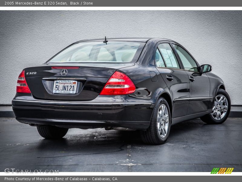 Black / Stone 2005 Mercedes-Benz E 320 Sedan
