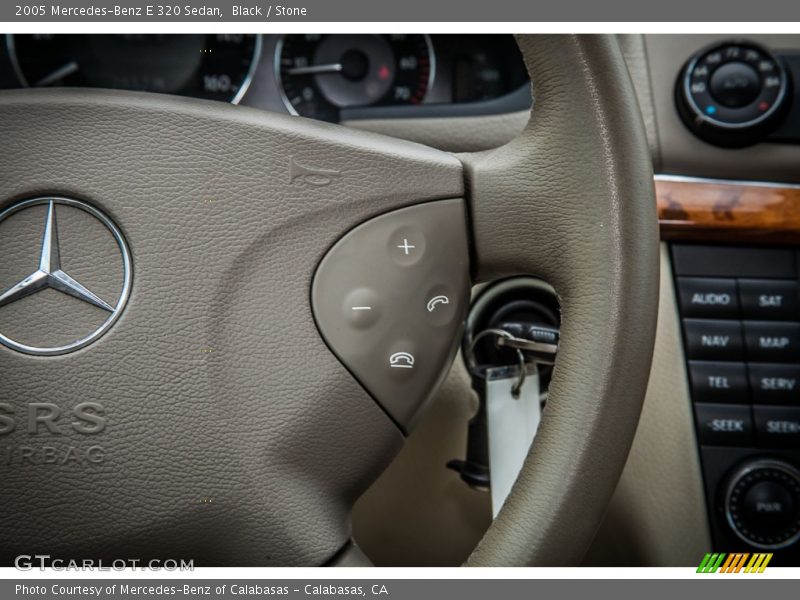 Black / Stone 2005 Mercedes-Benz E 320 Sedan