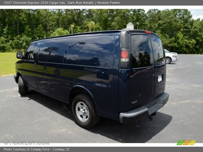 Dark Blue Metallic / Medium Pewter 2007 Chevrolet Express 1500 Cargo Van