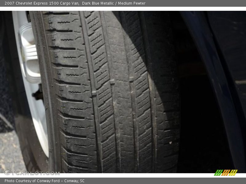 Dark Blue Metallic / Medium Pewter 2007 Chevrolet Express 1500 Cargo Van