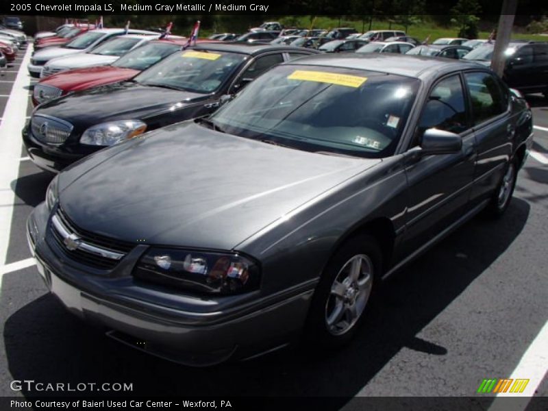 Medium Gray Metallic / Medium Gray 2005 Chevrolet Impala LS