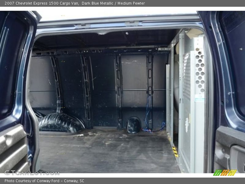 Dark Blue Metallic / Medium Pewter 2007 Chevrolet Express 1500 Cargo Van