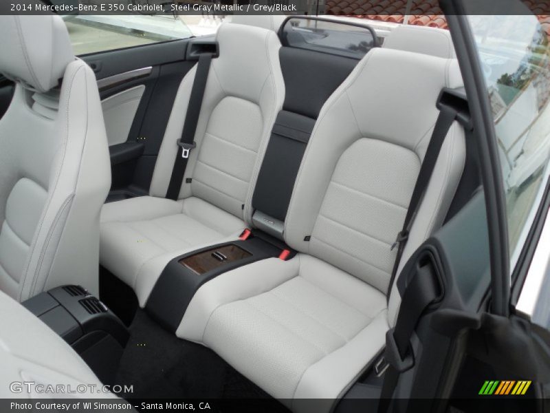 Rear Seat of 2014 E 350 Cabriolet