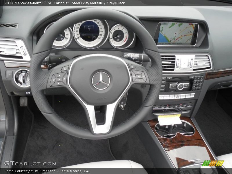 Dashboard of 2014 E 350 Cabriolet