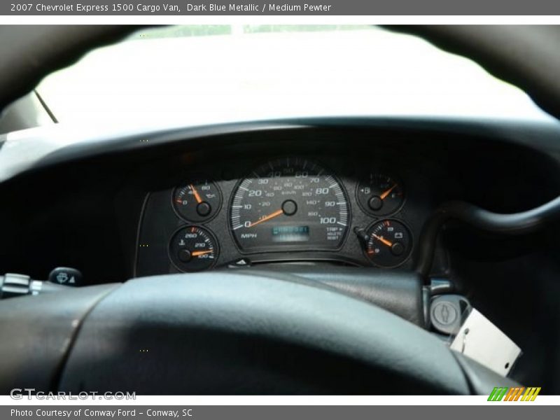 Dark Blue Metallic / Medium Pewter 2007 Chevrolet Express 1500 Cargo Van
