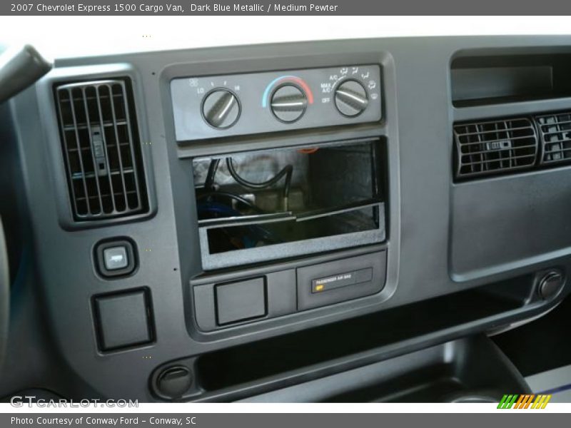 Dark Blue Metallic / Medium Pewter 2007 Chevrolet Express 1500 Cargo Van
