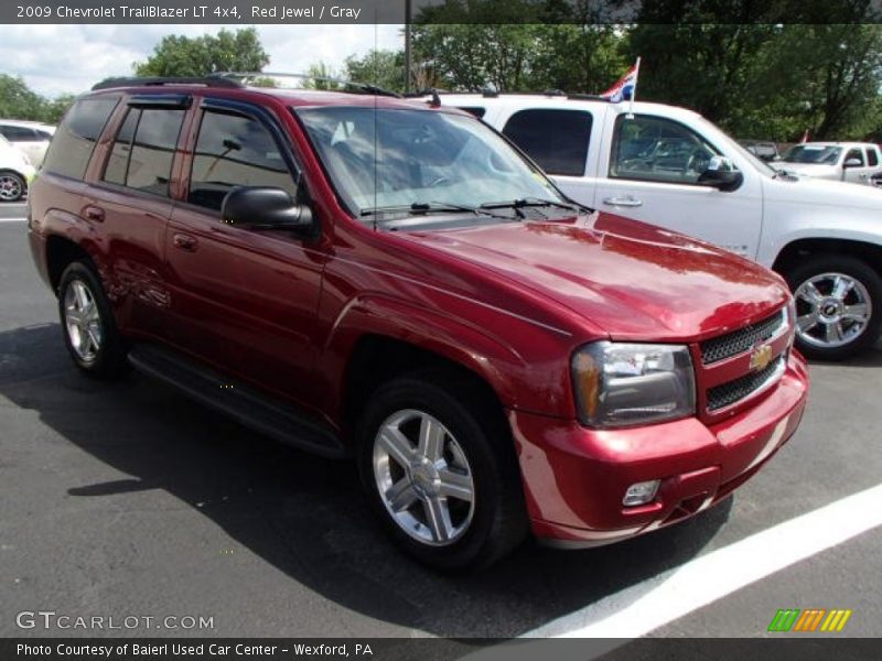 Red Jewel / Gray 2009 Chevrolet TrailBlazer LT 4x4