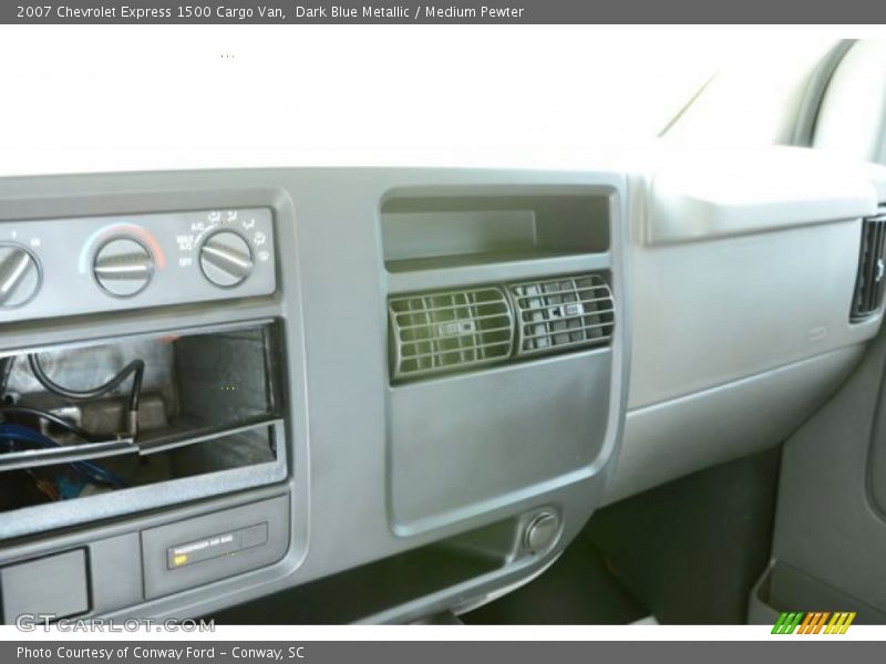 Dark Blue Metallic / Medium Pewter 2007 Chevrolet Express 1500 Cargo Van