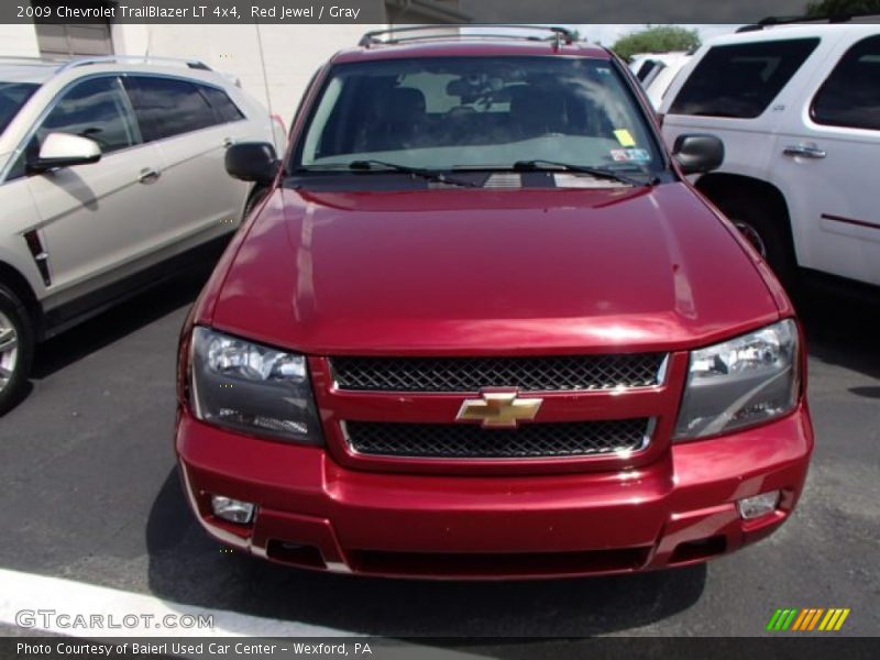 Red Jewel / Gray 2009 Chevrolet TrailBlazer LT 4x4