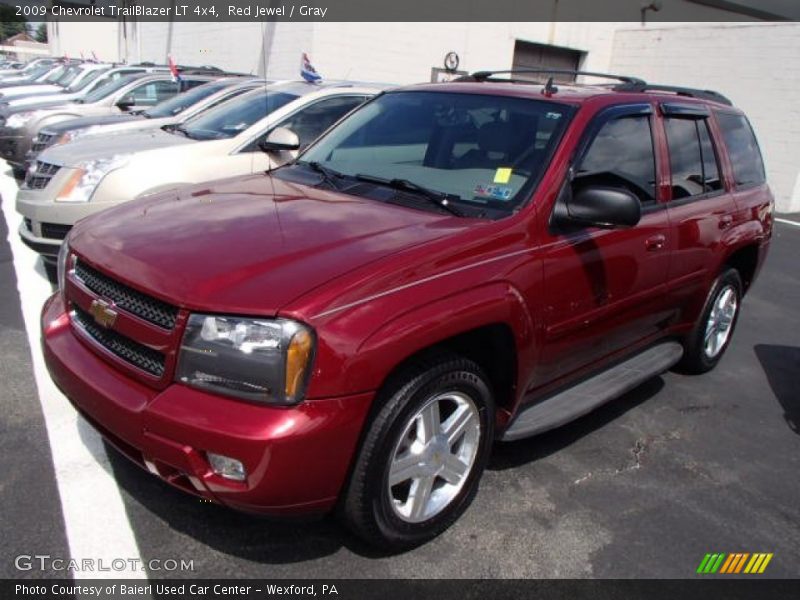 Red Jewel / Gray 2009 Chevrolet TrailBlazer LT 4x4